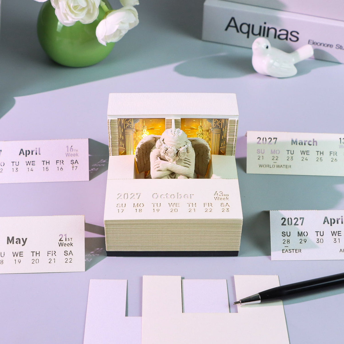 3D Calendar - Angel - 3D Calendar
