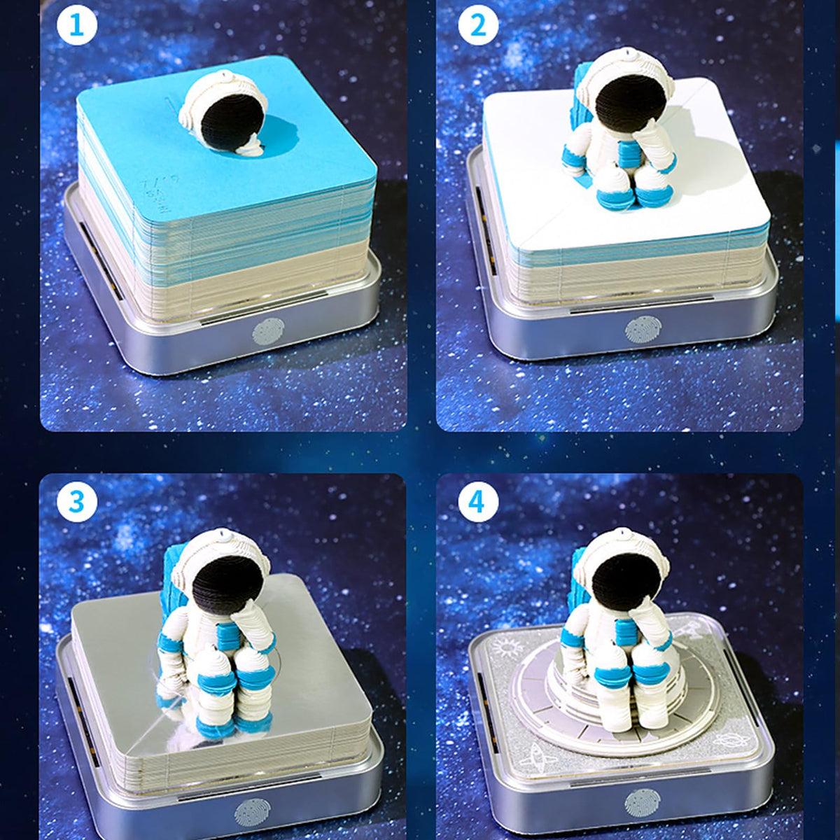 3D Calendar 2026 - Astronaut B - 3D Calendar