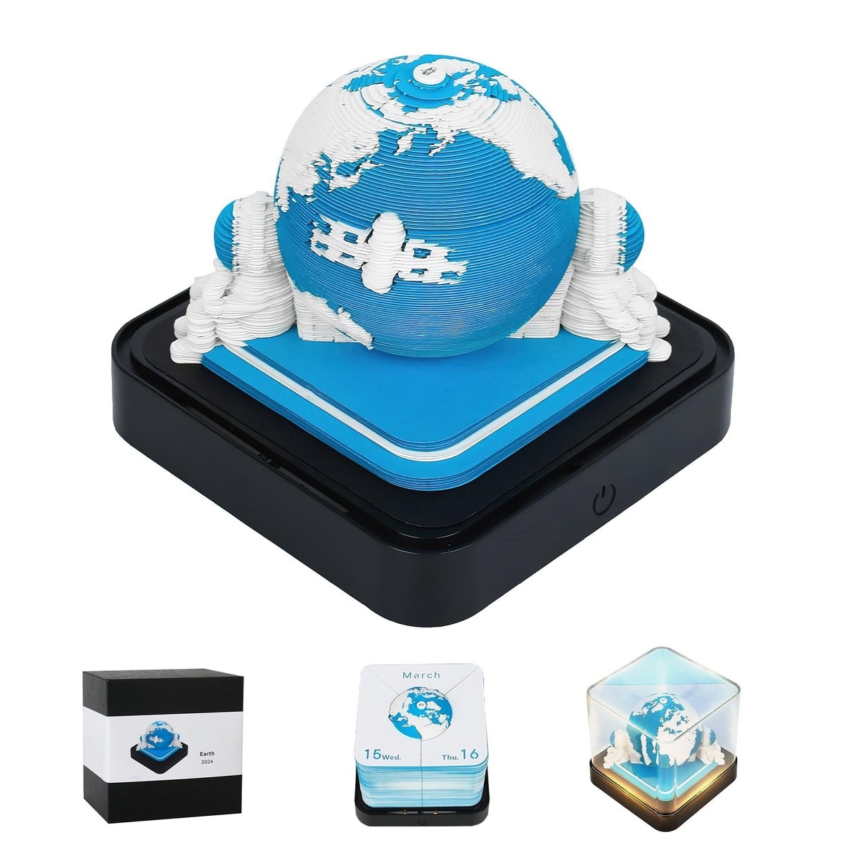 3D Calendar 2026 - Astronaut A - 3D Calendar