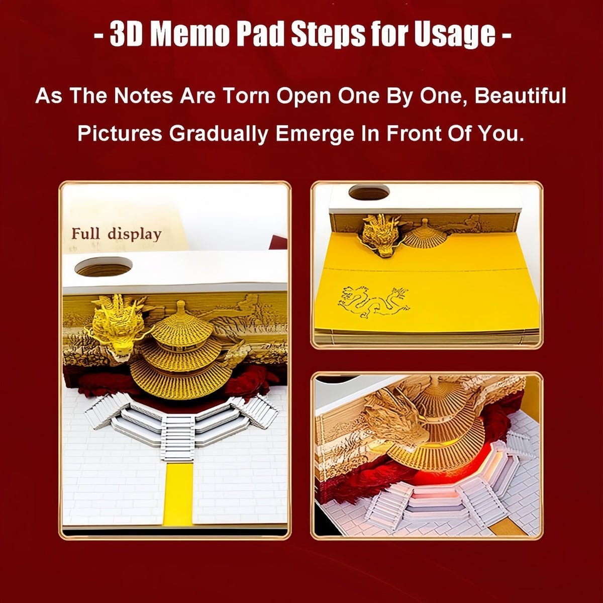 3D Calendar - Chinese Dragon - 3D Calendar