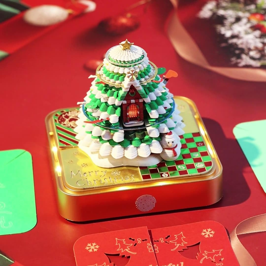 3D Calendar 2026 - Christmas Tree B - 3D Calendar