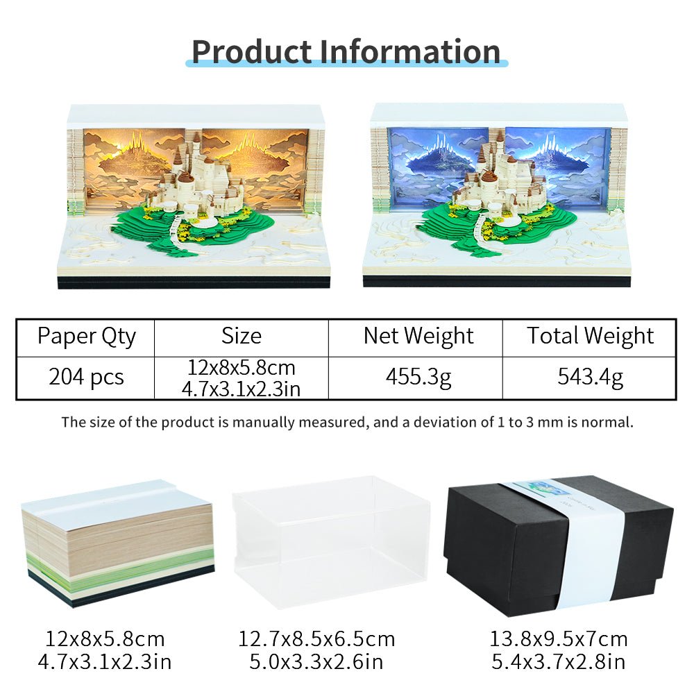 3D Calendar - City in Sky - 3D Calendar