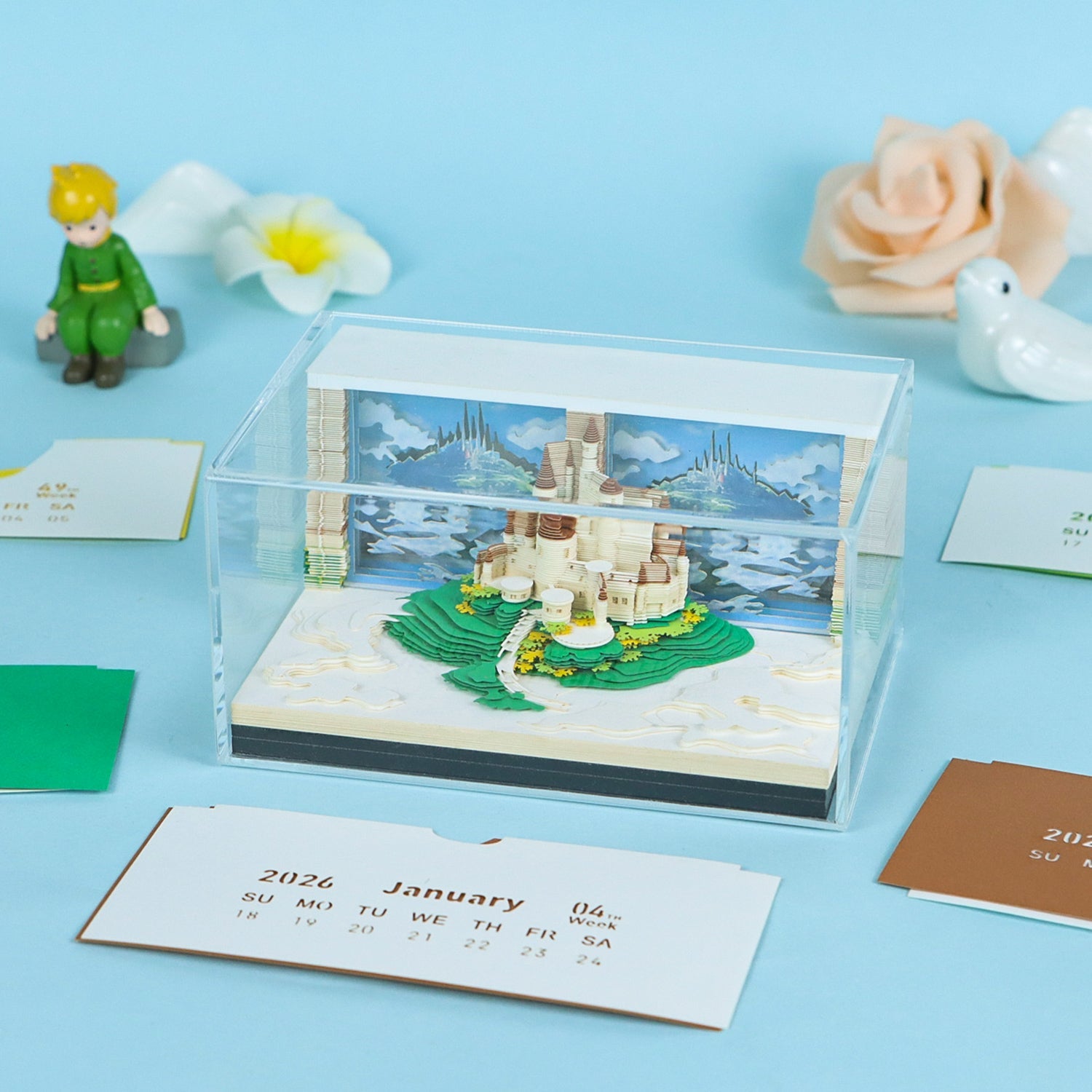 3D Calendar - City in Sky - 3D Calendar