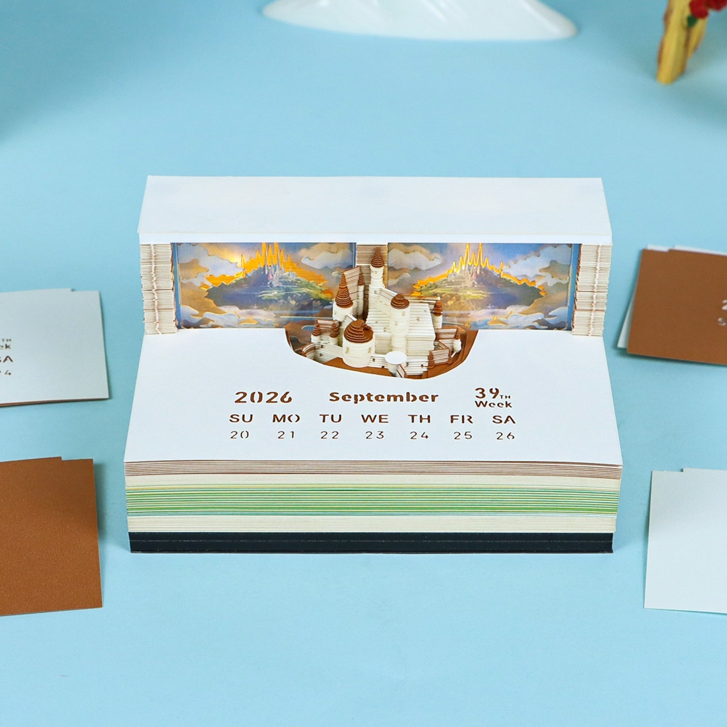 3D Calendar - City in Sky - 3D Calendar