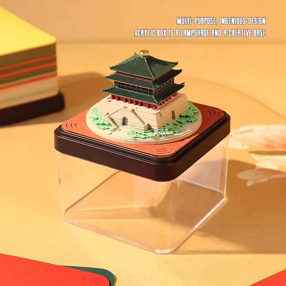 3D Calendar 2026 - Clock Tower - 3D Calendar