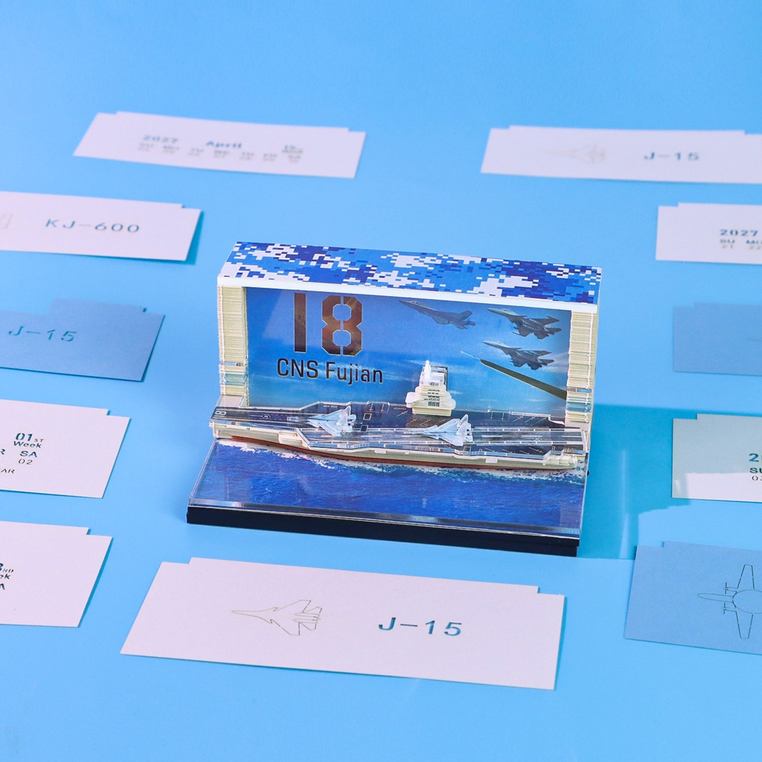 3D Calendar - CNS FUJIAN - 3D Calendar