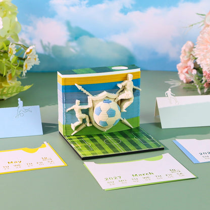3D Calendar - Dance of Offense and Defense - 3D Calendar