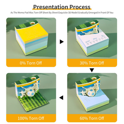 3D Calendar - Dance of Offense and Defense - 3D Calendar