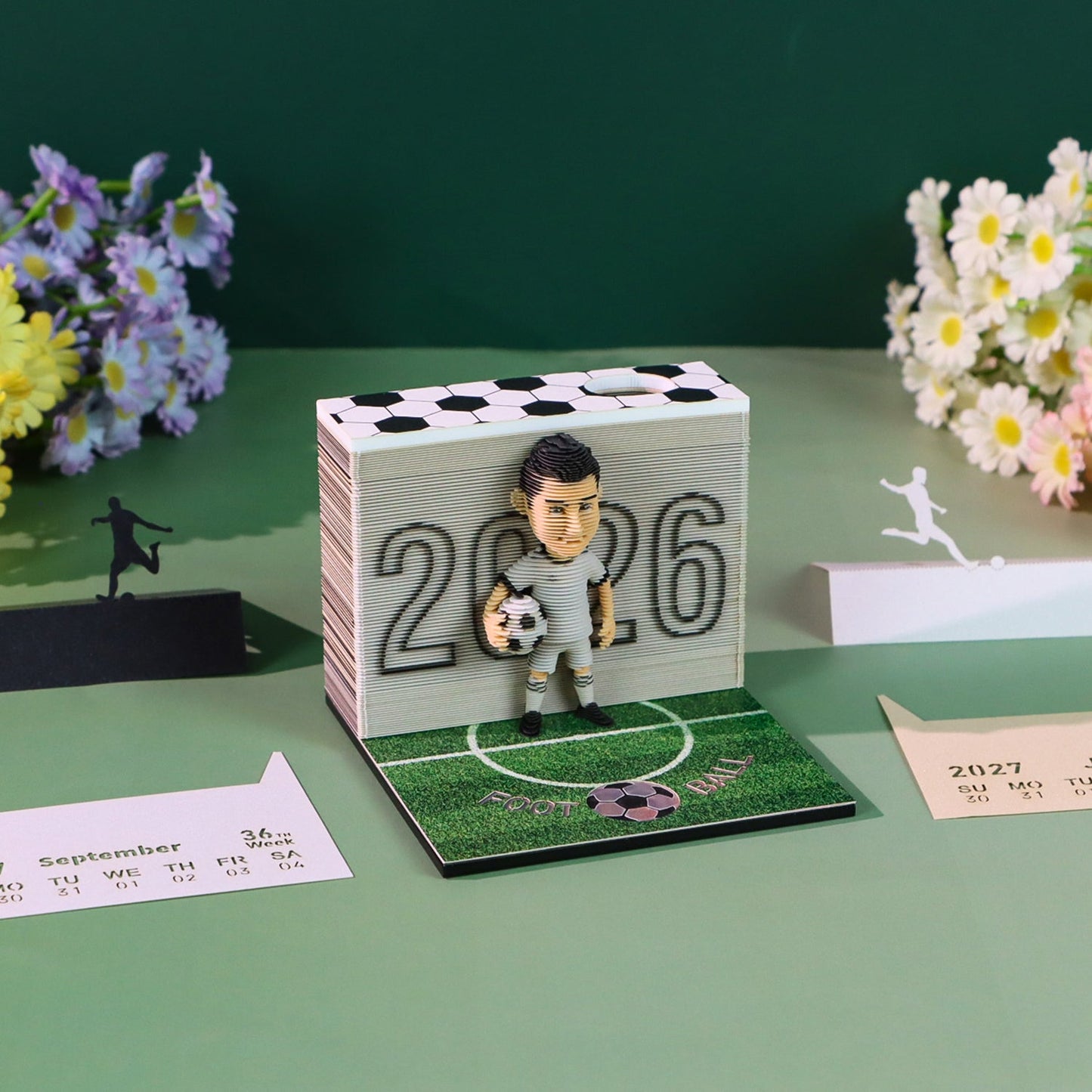 3D Calendar - Football - 3D Calendar
