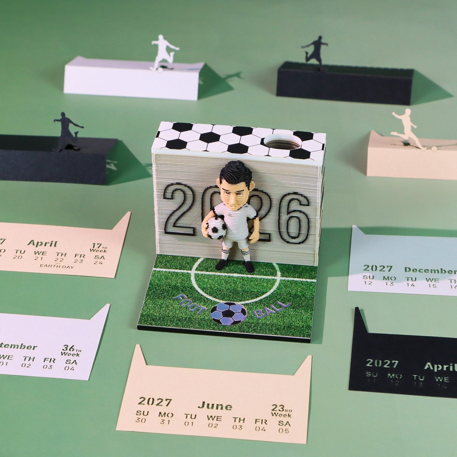 3D Calendar - Football - 3D Calendar