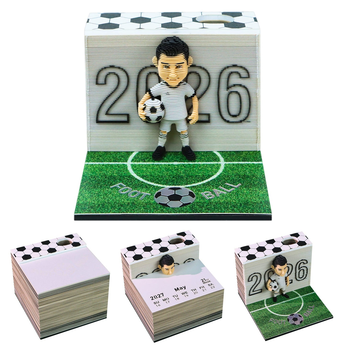 3D Calendar - Football - 3D Calendar