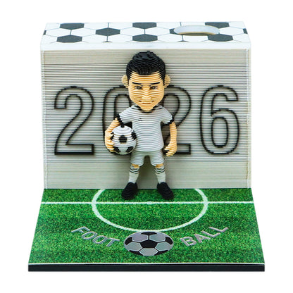 3D Calendar - Football - 3D Calendar