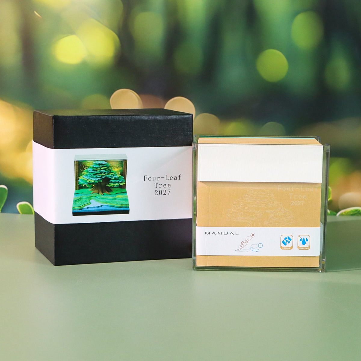 3D Calendar - Four Leaf Tree - 3D Calendar