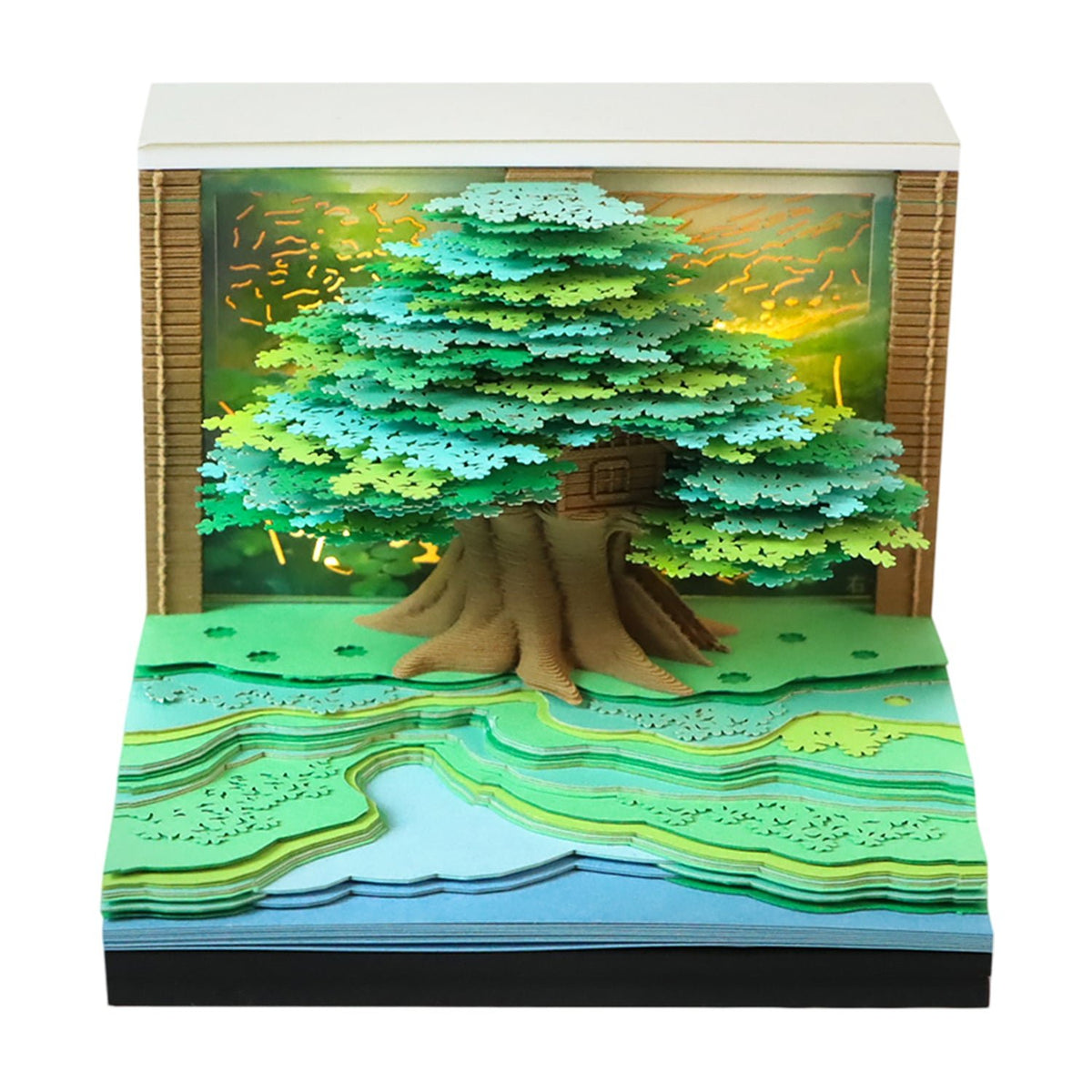 3D Calendar - Four Leaf Tree - 3D Calendar