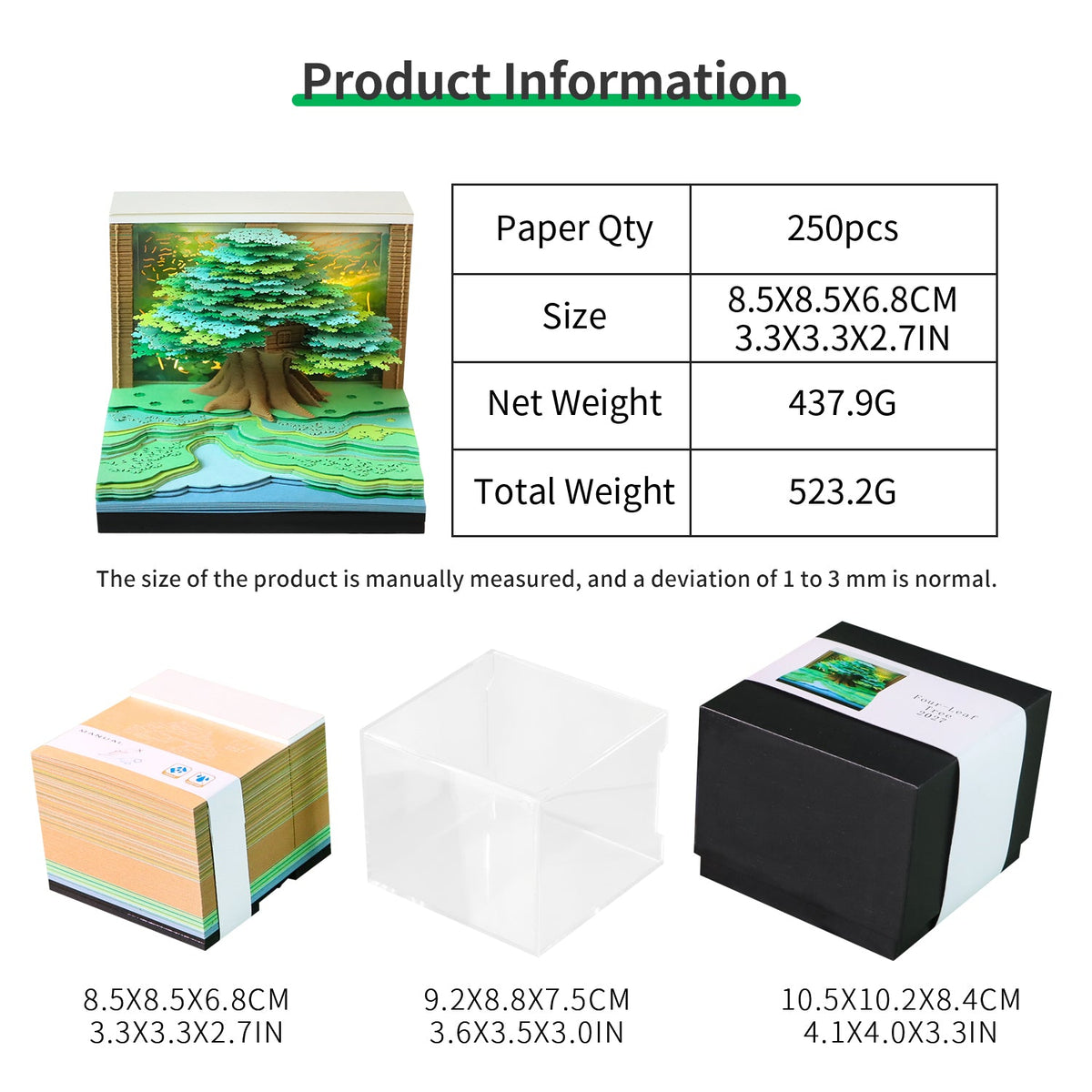 3D Calendar - Four Leaf Tree - 3D Calendar
