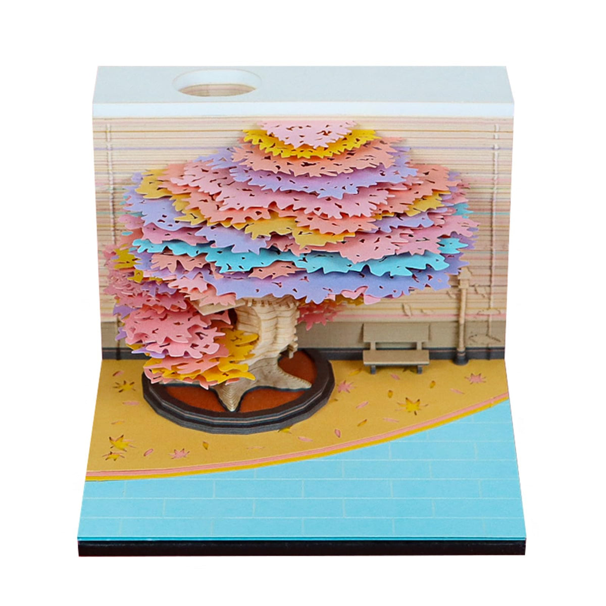 3D Calendar 2026 - Four Seasons Tree - 3D Calendar