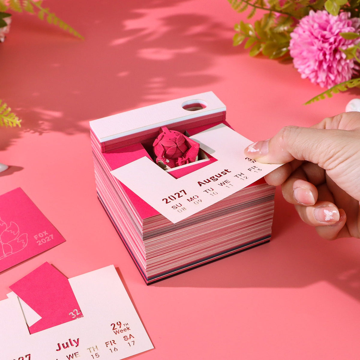 3D Calendar - Fox - 3D Calendar