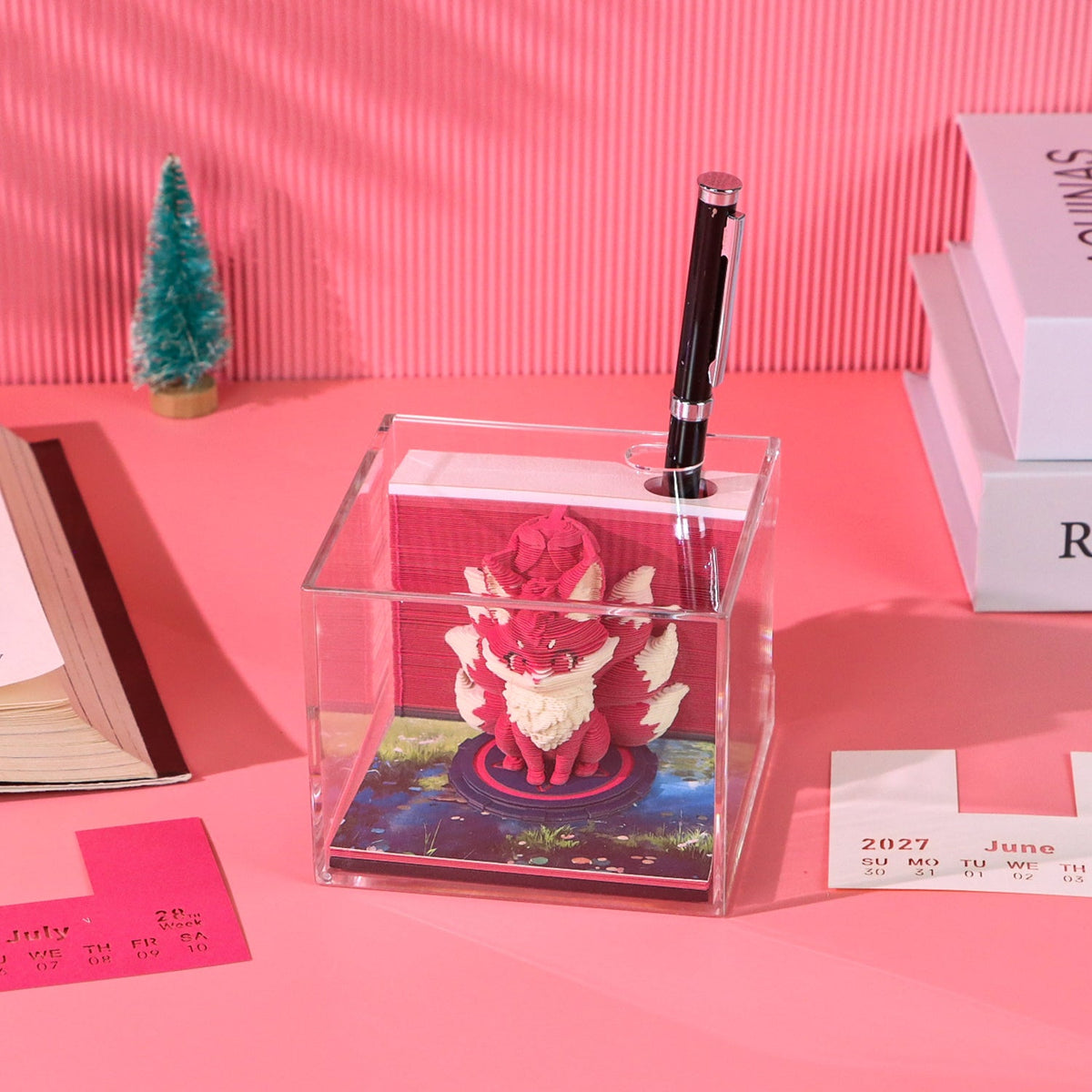 3D Calendar - Fox - 3D Calendar