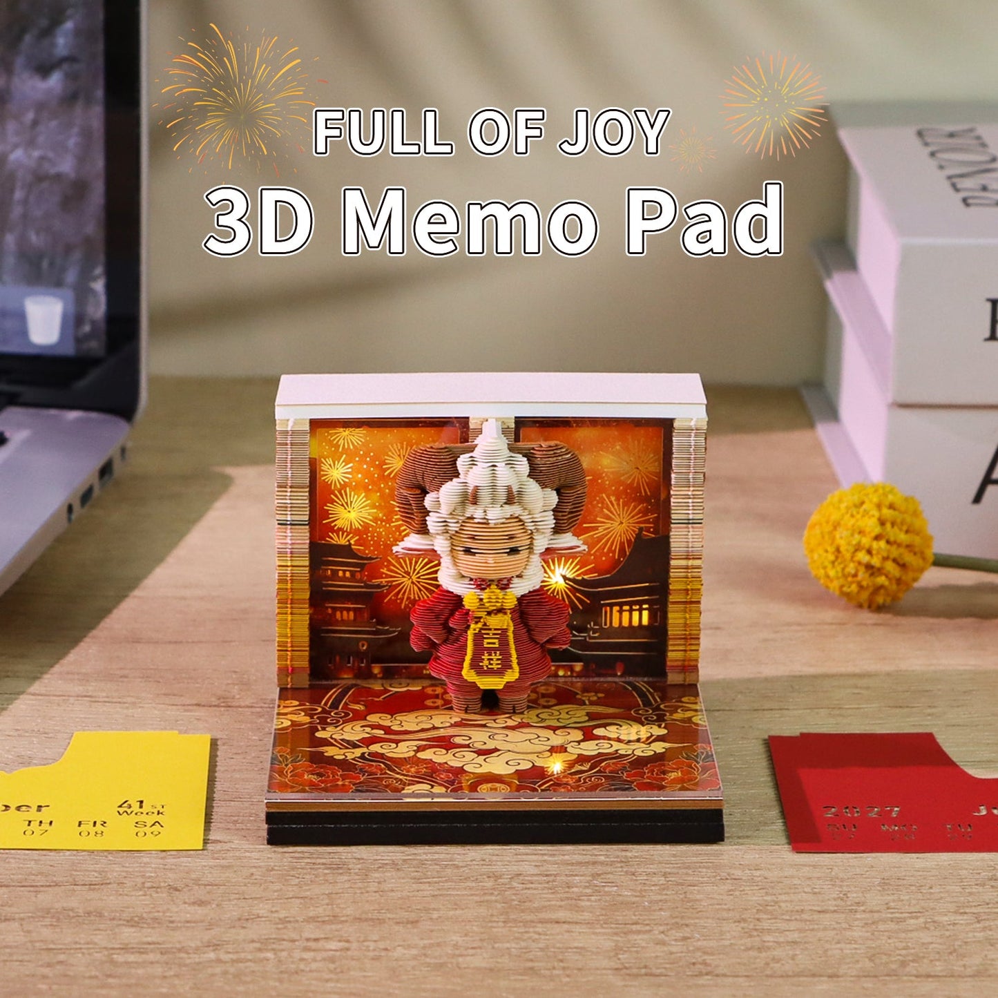 3D Calendar - Full of Joy - 3D Calendar