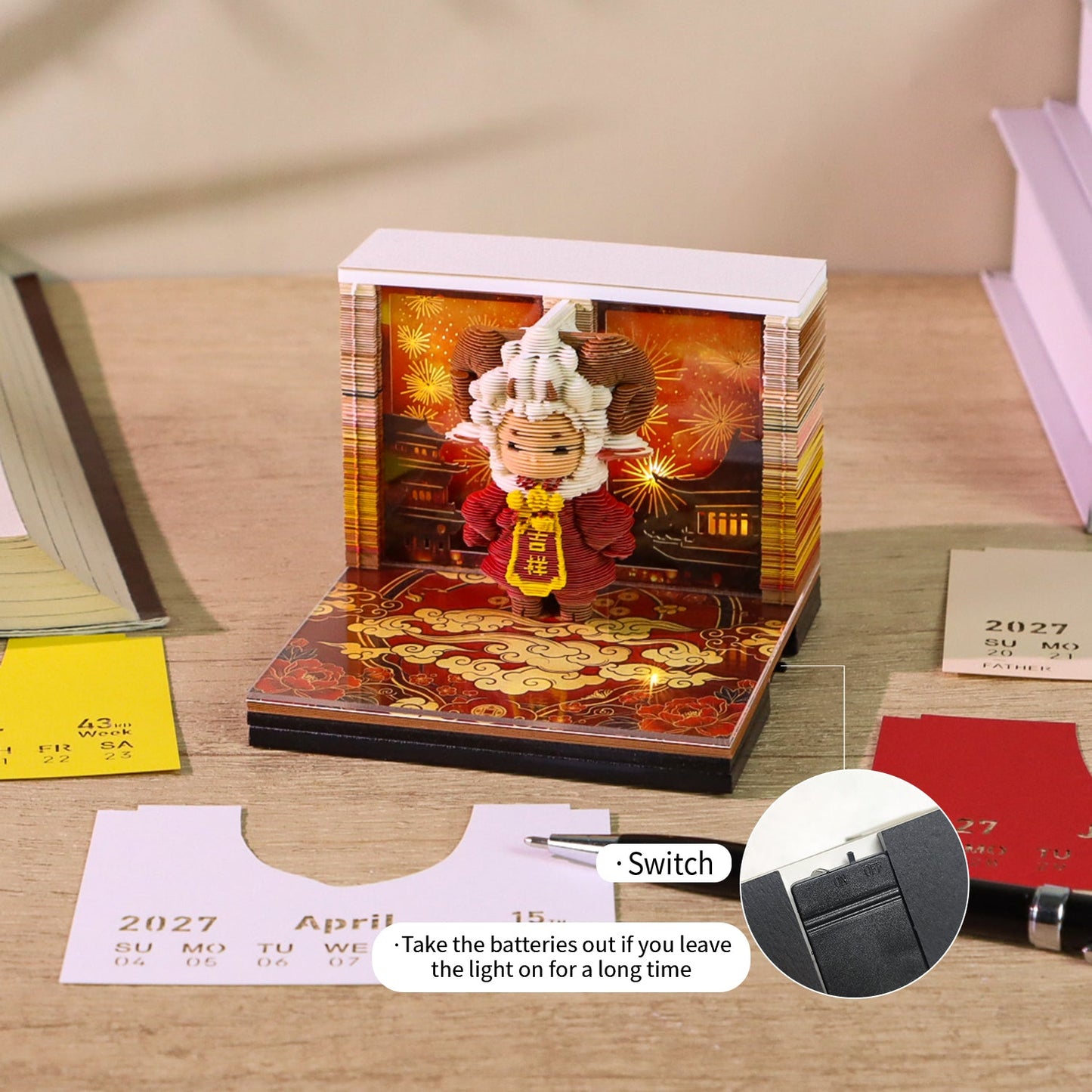 3D Calendar - Full of Joy - 3D Calendar