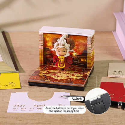 3D Calendar - Full of Joy - 3D Calendar