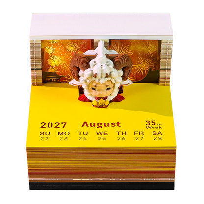 3D Calendar - Full of Joy - 3D Calendar