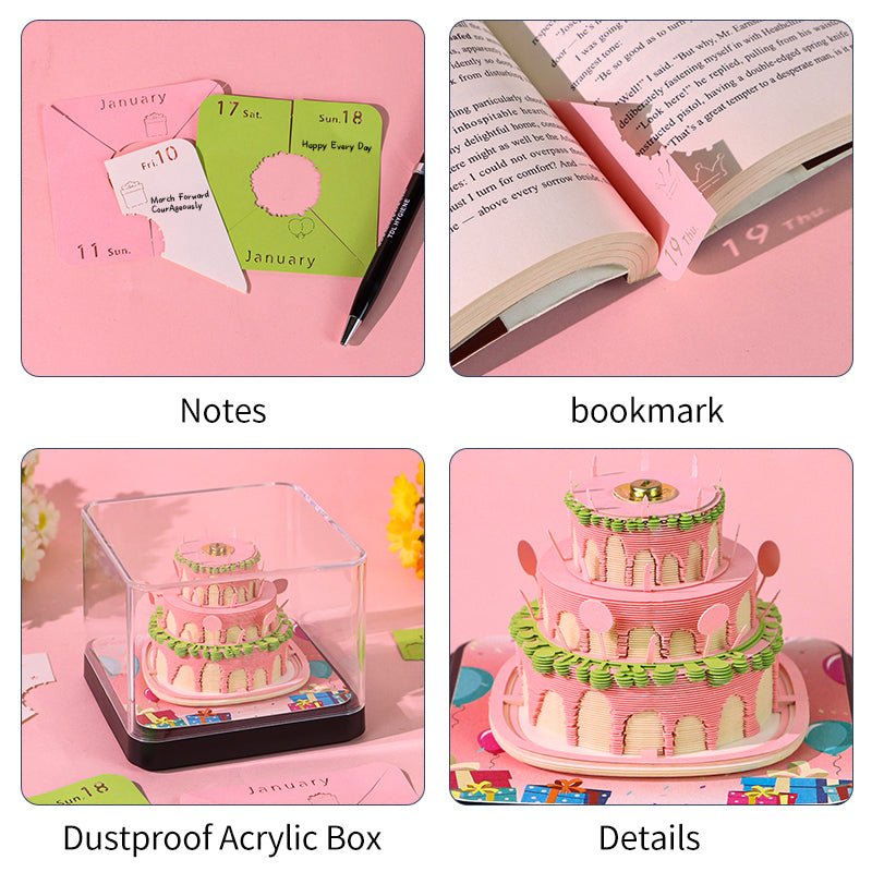 3D Calendar - Happy Birthday - 3D Calendar