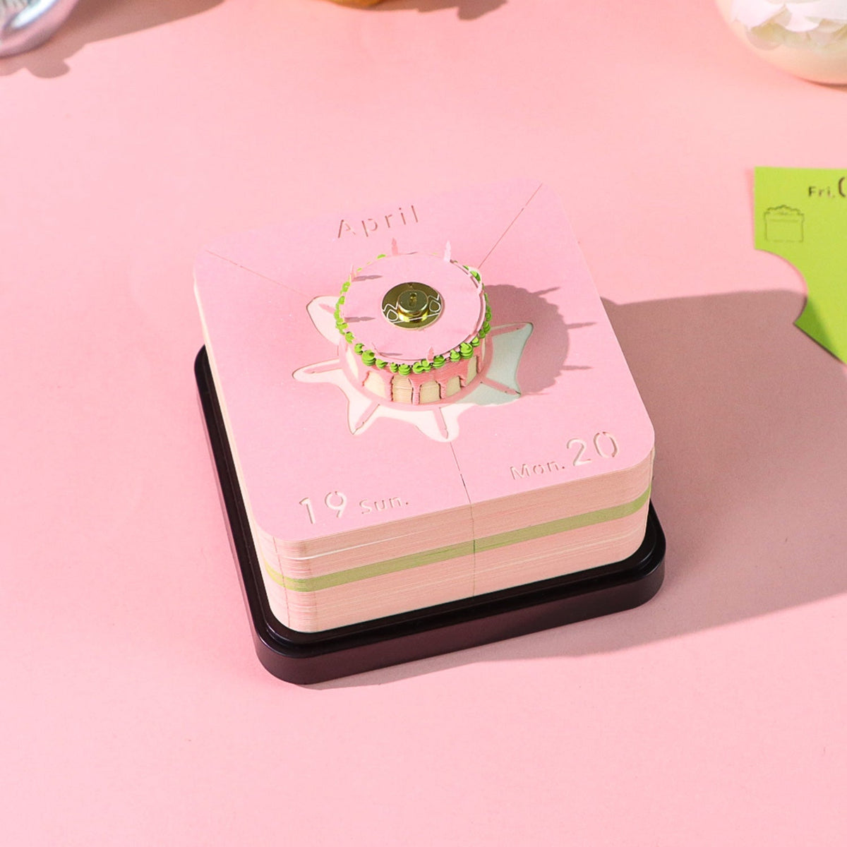3D Calendar - Happy Birthday - 3D Calendar