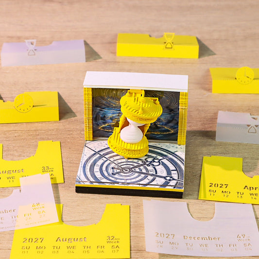 3D Calendar - Hourglass of Time - 3D Calendar