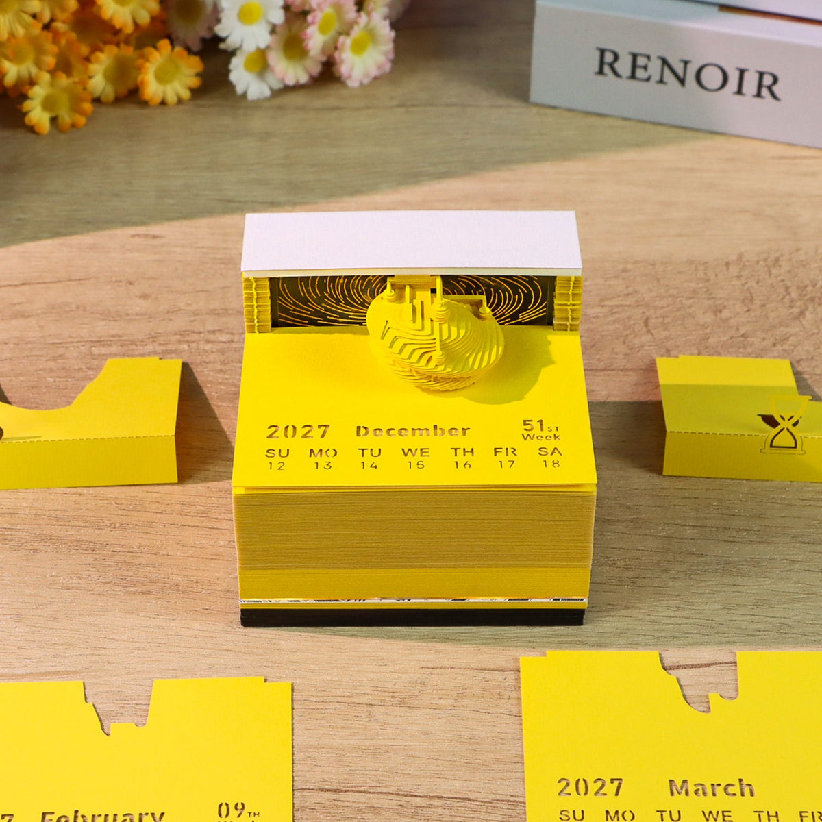 3D Calendar - Hourglass of Time - 3D Calendar