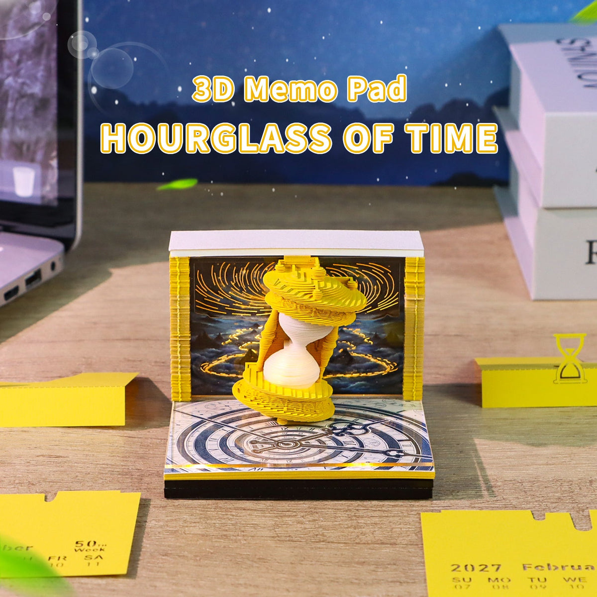 3D Calendar - Hourglass of Time - 3D Calendar