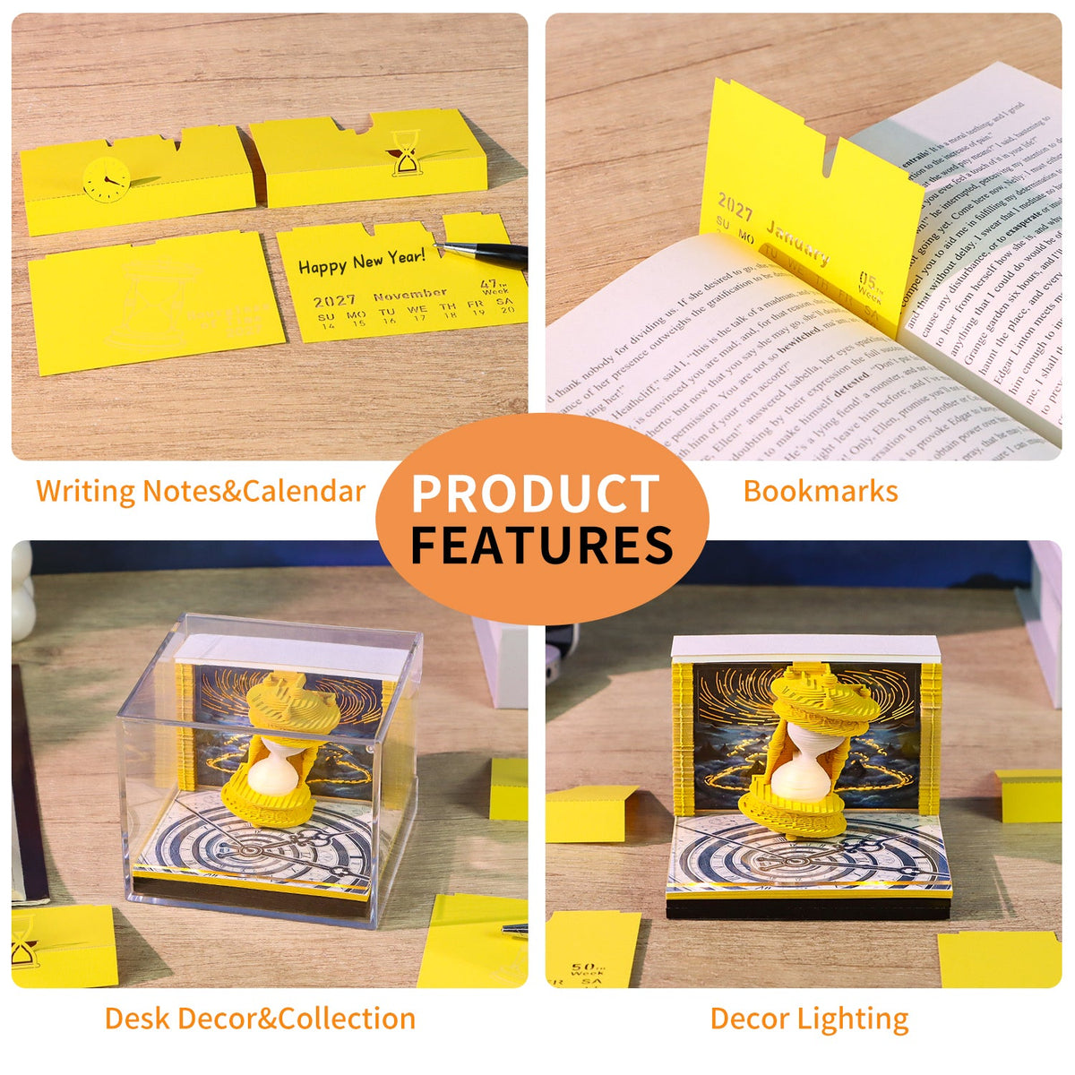 3D Calendar - Hourglass of Time - 3D Calendar