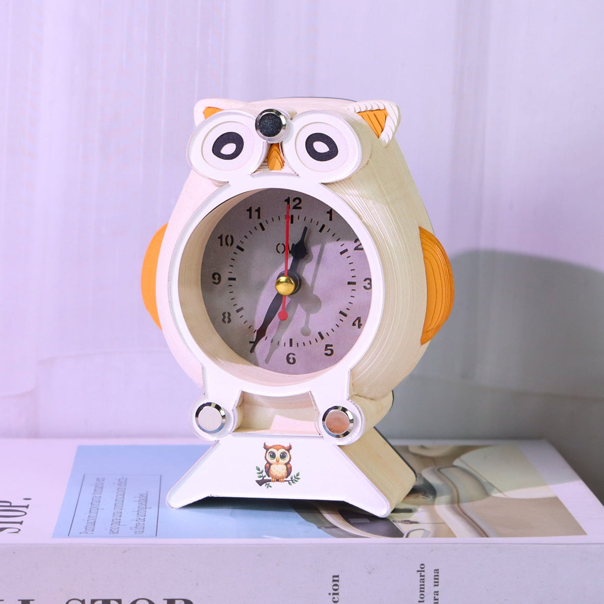 3D Calendar - Owl Clock - 3D Calendar