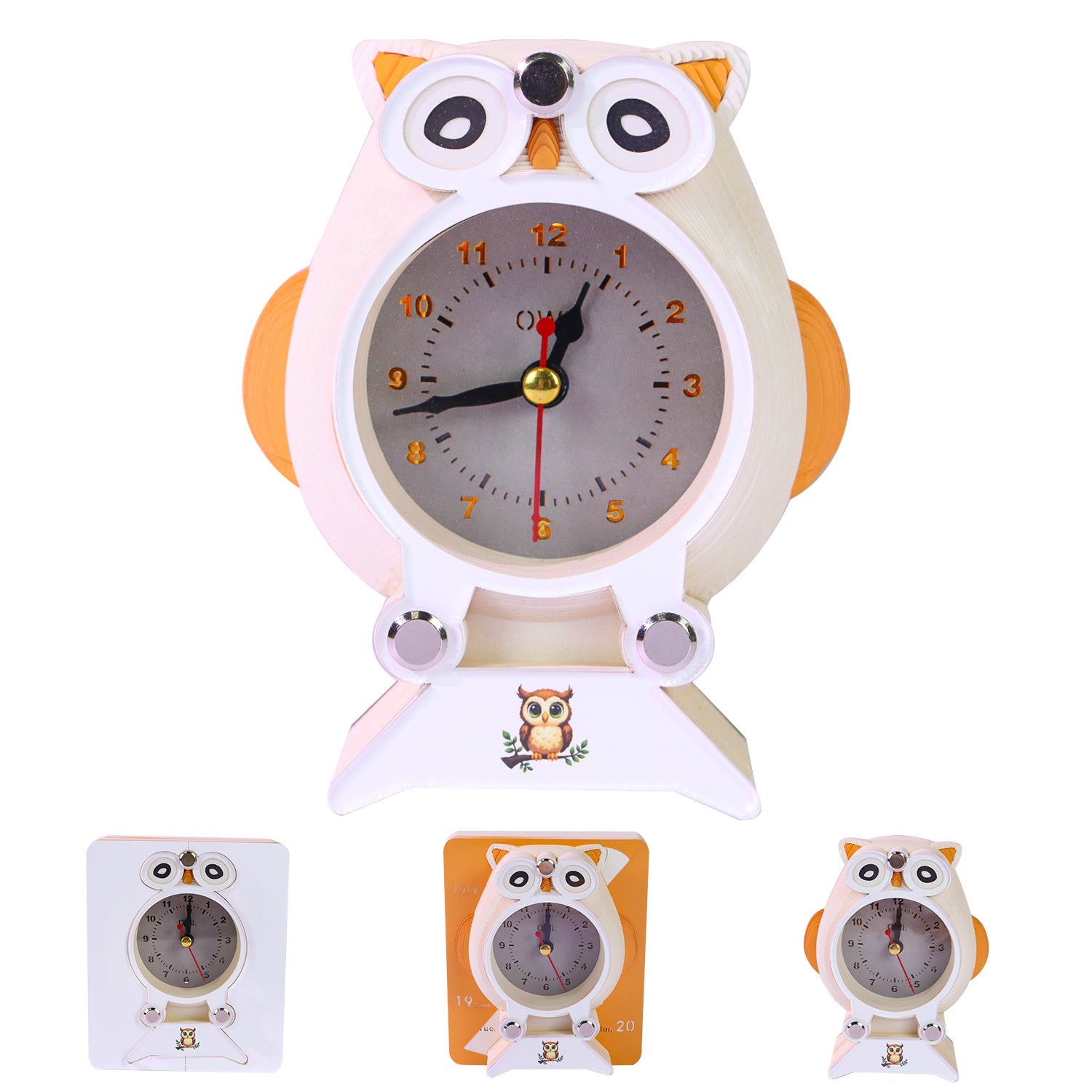 3D Calendar - Owl Clock - 3D Calendar