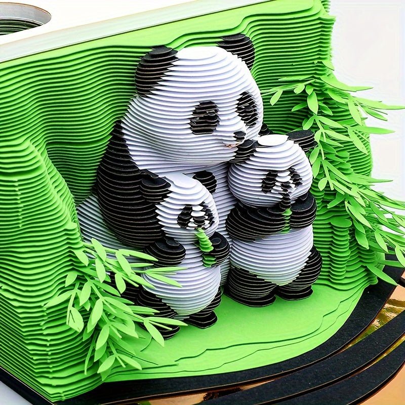 3D Calendar - Panda B - 3D Calendar
