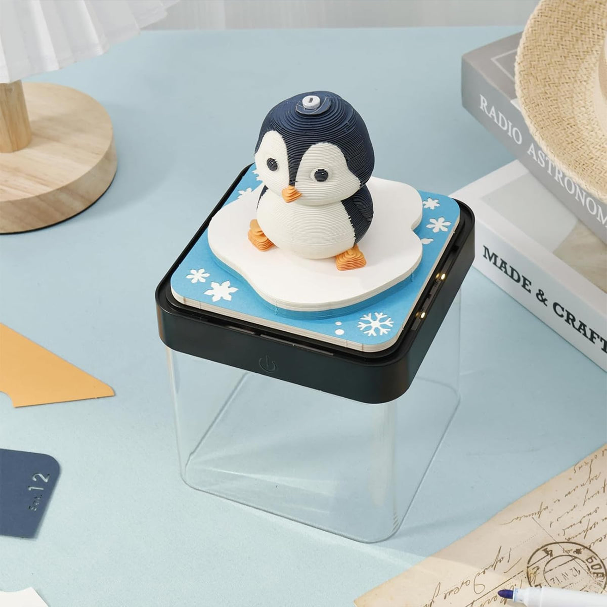 3D Calendar 2026 - Penguin - 3D Calendar