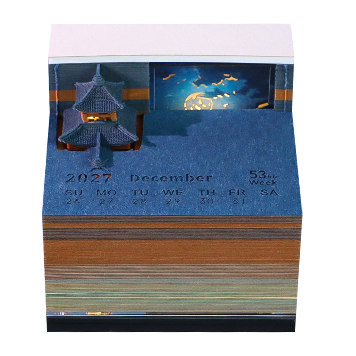 3D Calendar - Riverside Pavilion - 3D Calendar
