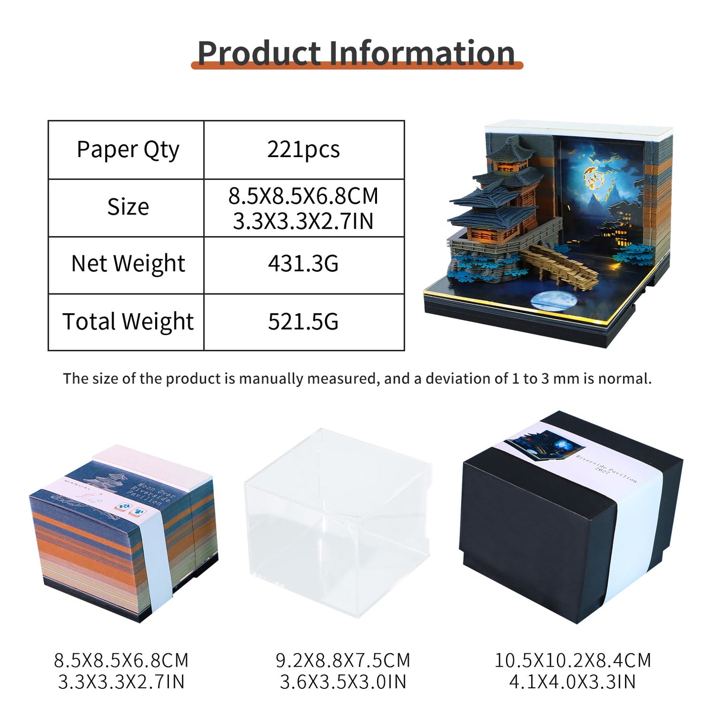 3D Calendar - Riverside Pavilion - 3D Calendar
