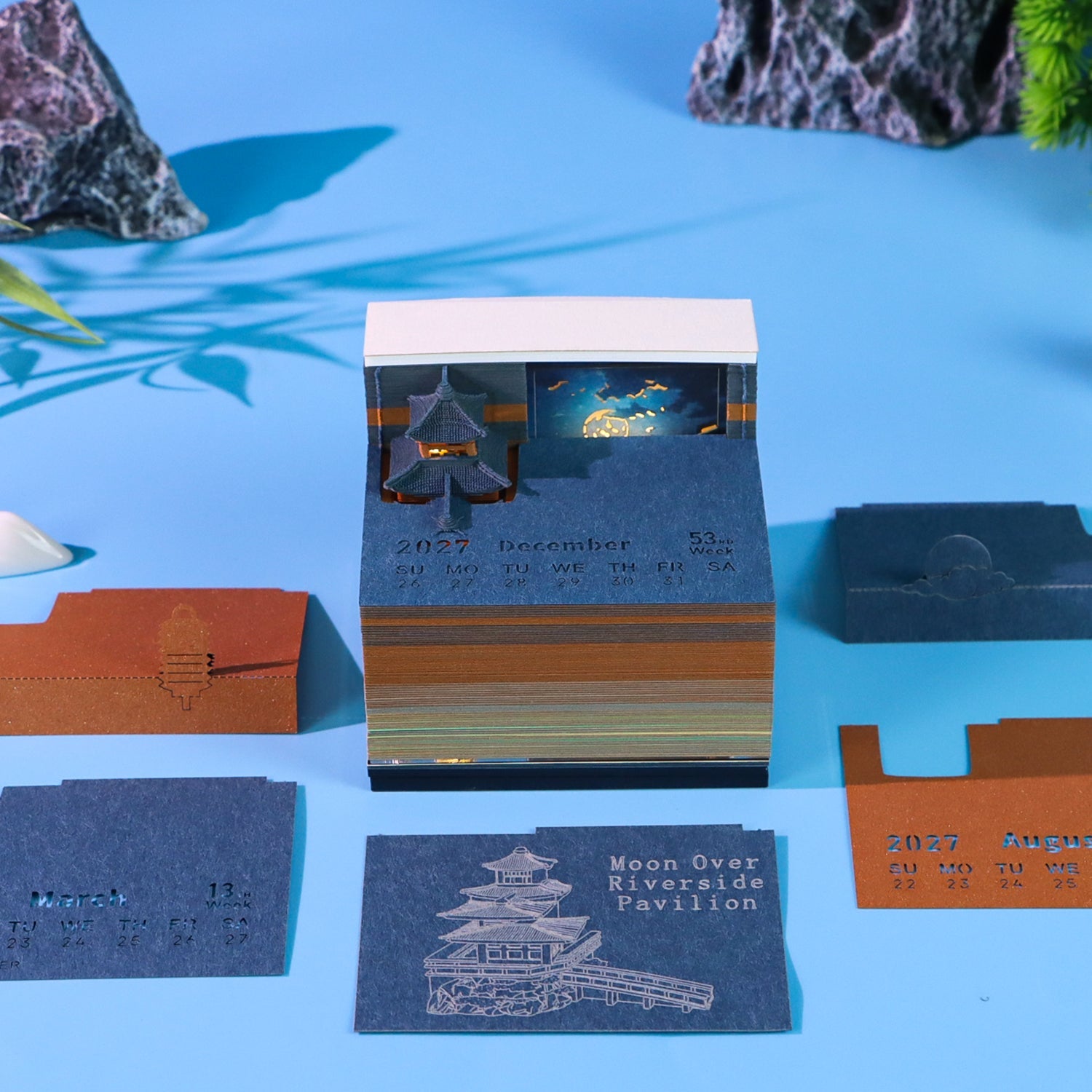 3D Calendar - Riverside Pavilion - 3D Calendar