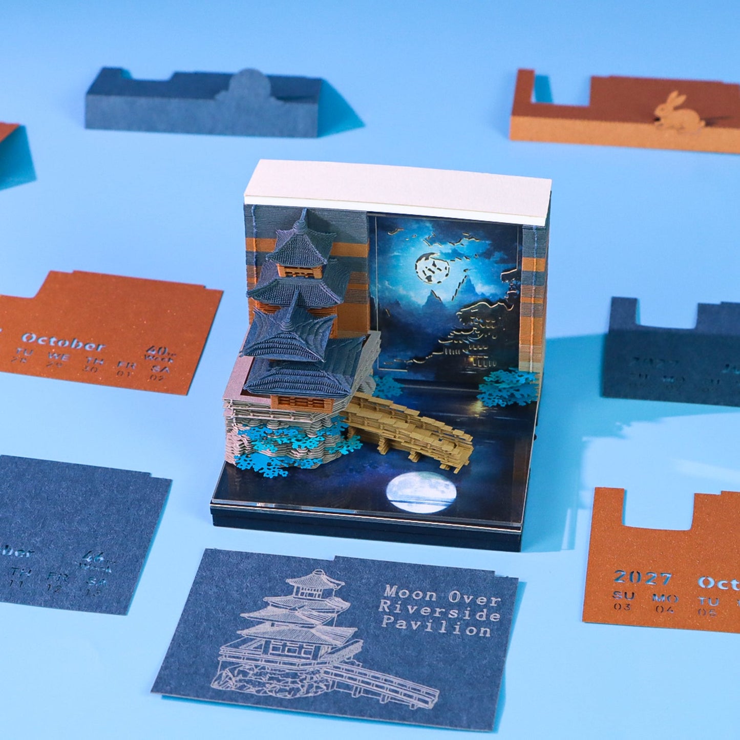 3D Calendar - Riverside Pavilion - 3D Calendar