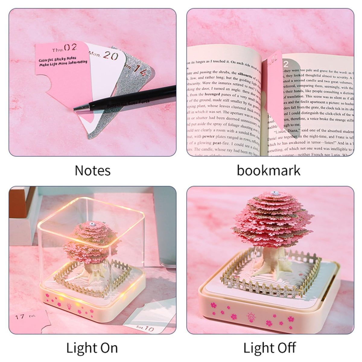 3D Calendar 2026 - Sakura Tree B - 3D Calendar