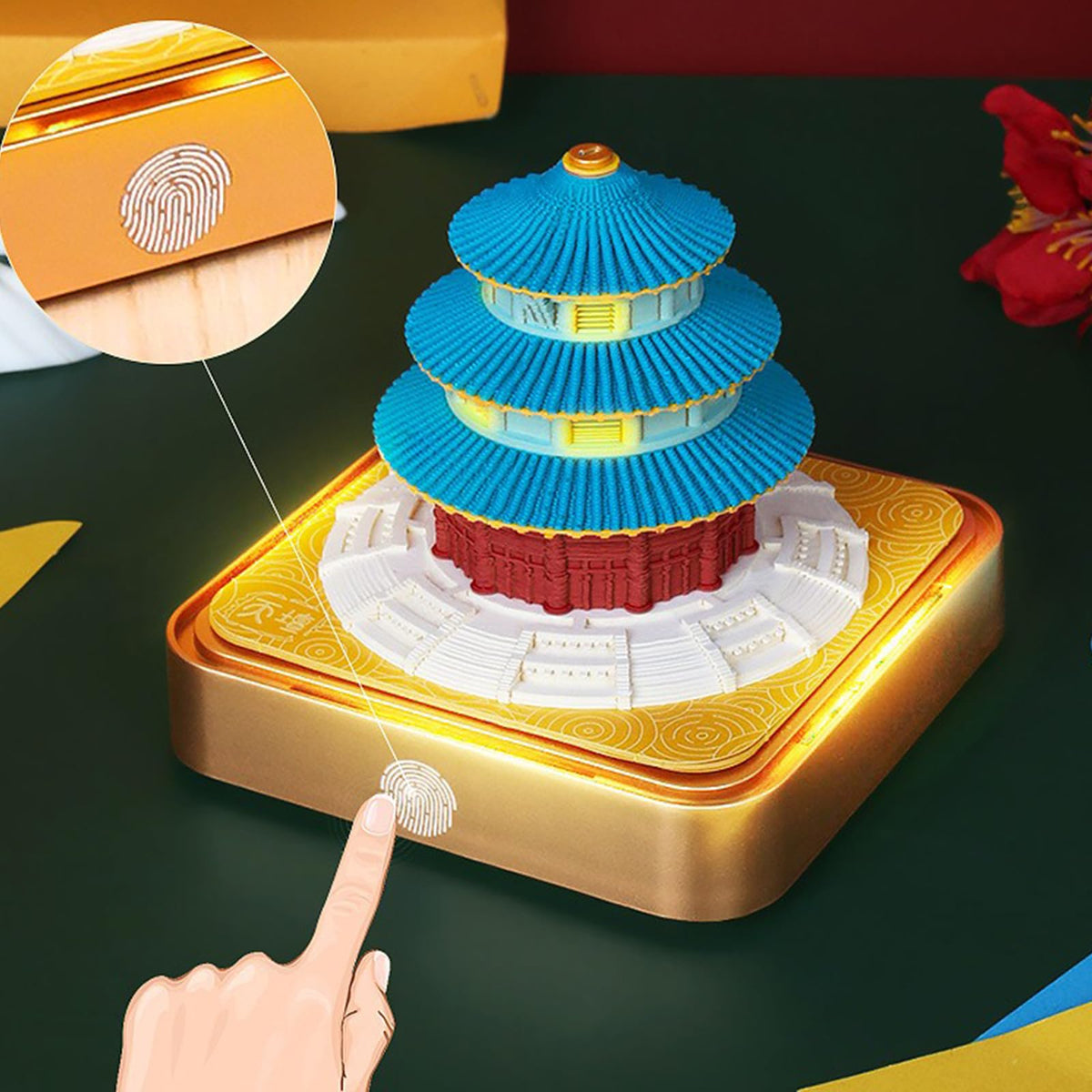 3D Calendar 2026 - Temple of Heaven A - 3D Calendar
