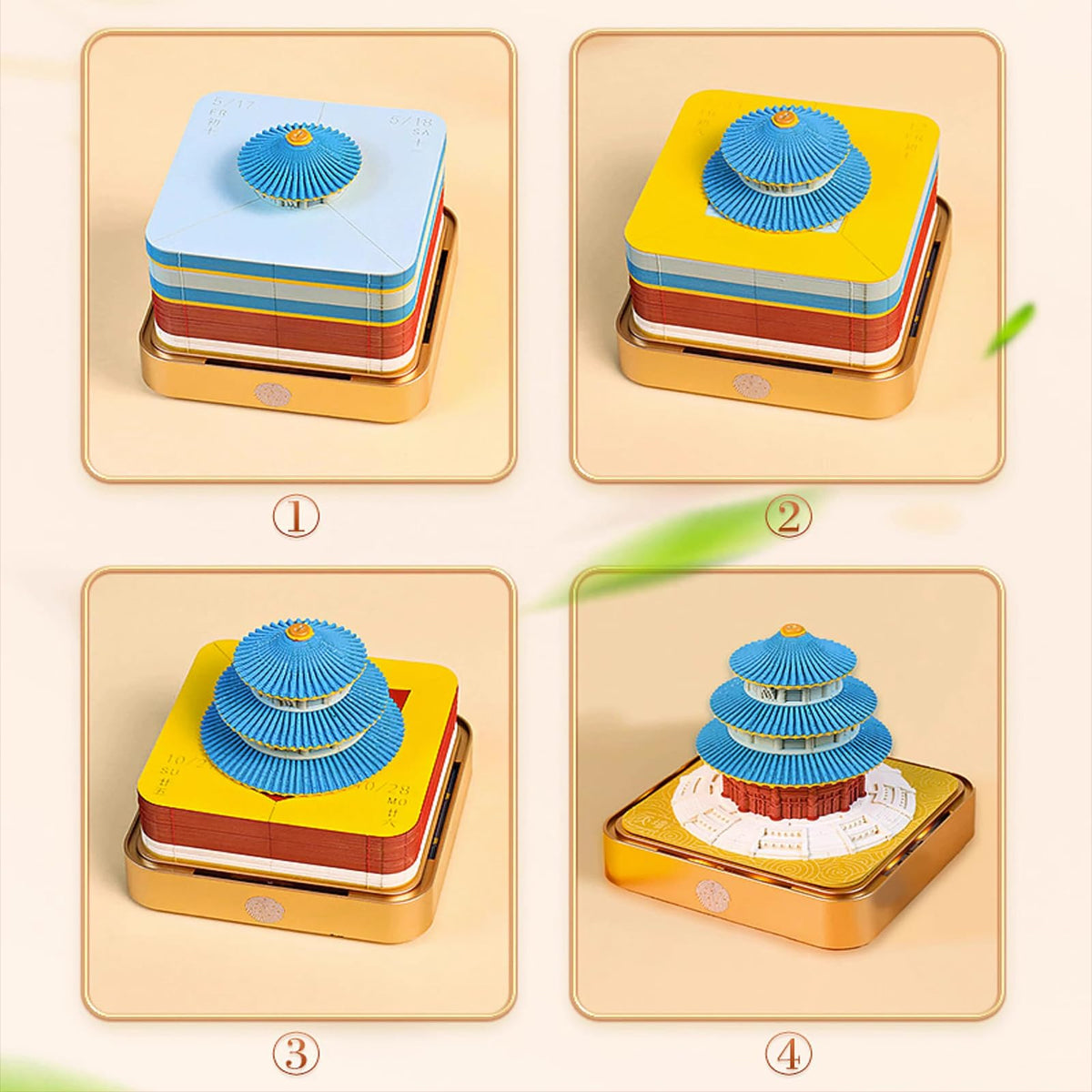 3D Calendar 2026 - Temple of Heaven A - 3D Calendar