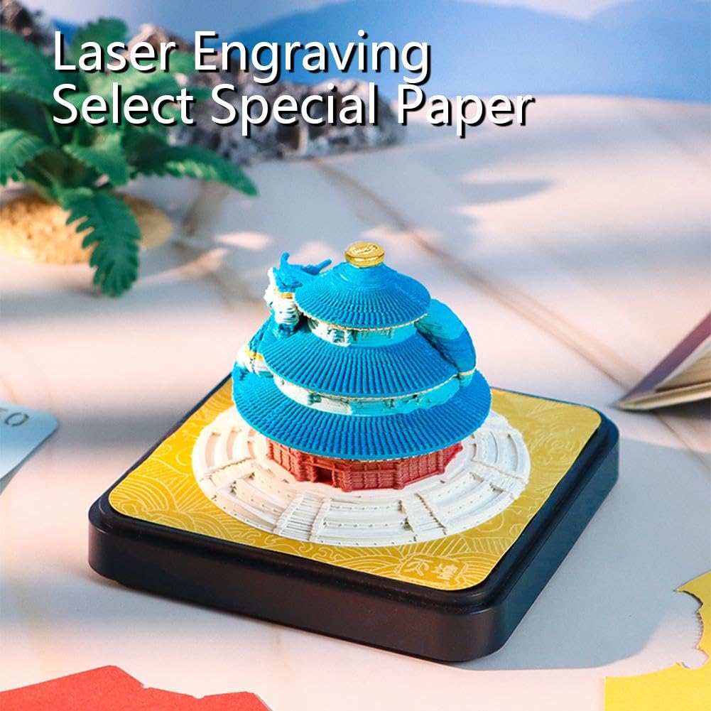 3D Calendar 2026 - Temple of Heaven B - 3D Calendar