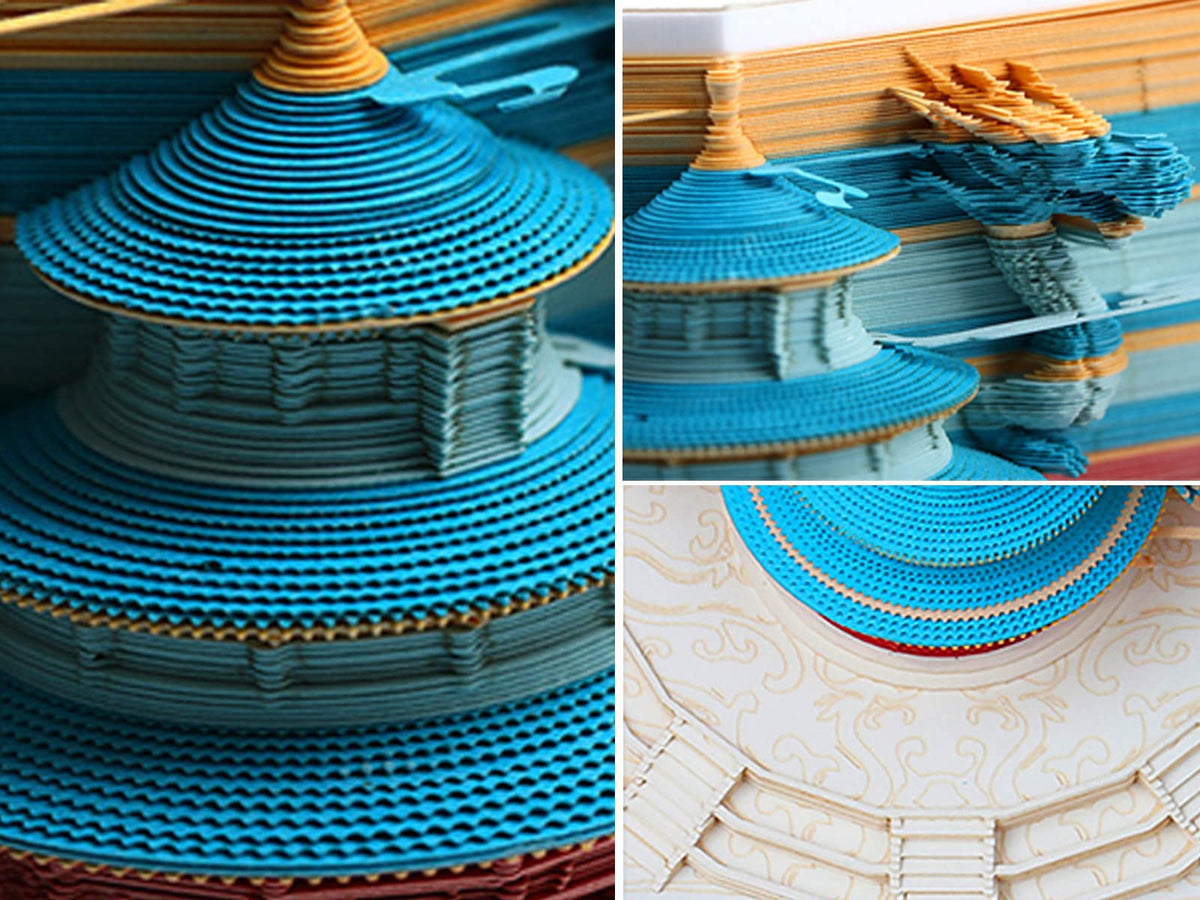 3D Calendar 2026 - Temple of Heaven C - 3D Calendar