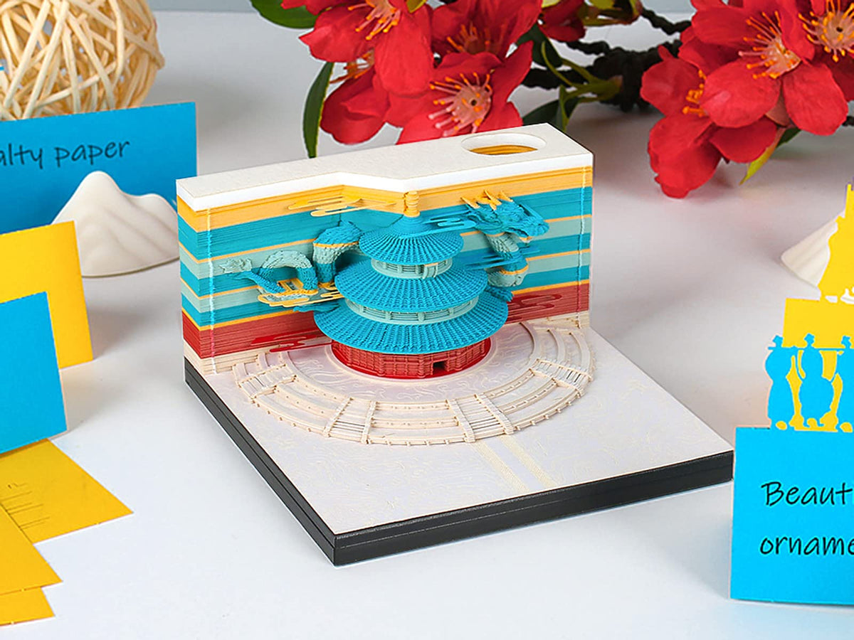 3D Calendar 2026 - Temple of Heaven C - 3D Calendar