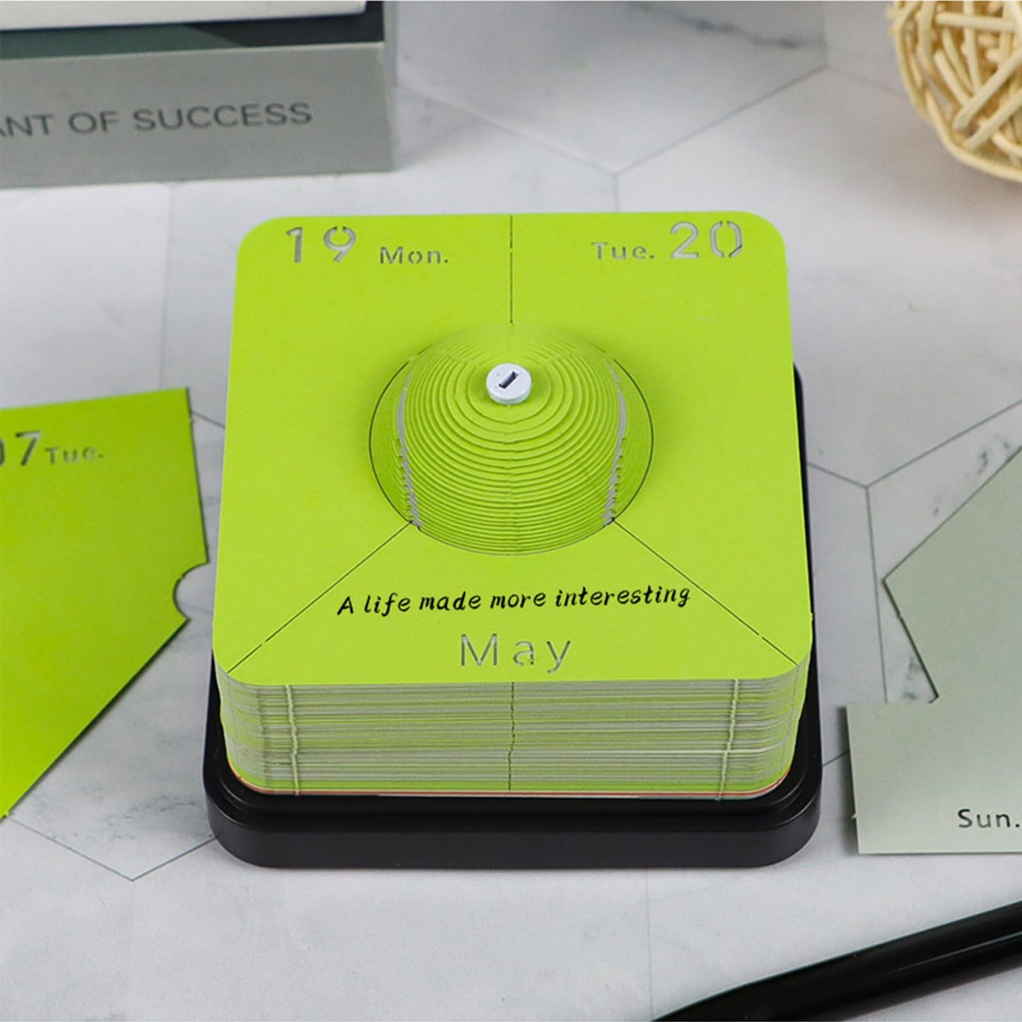3D Calendar - Tennis - 3D Calendar