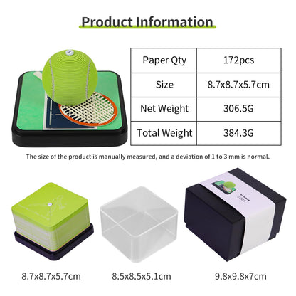 3D Calendar - Tennis - 3D Calendar