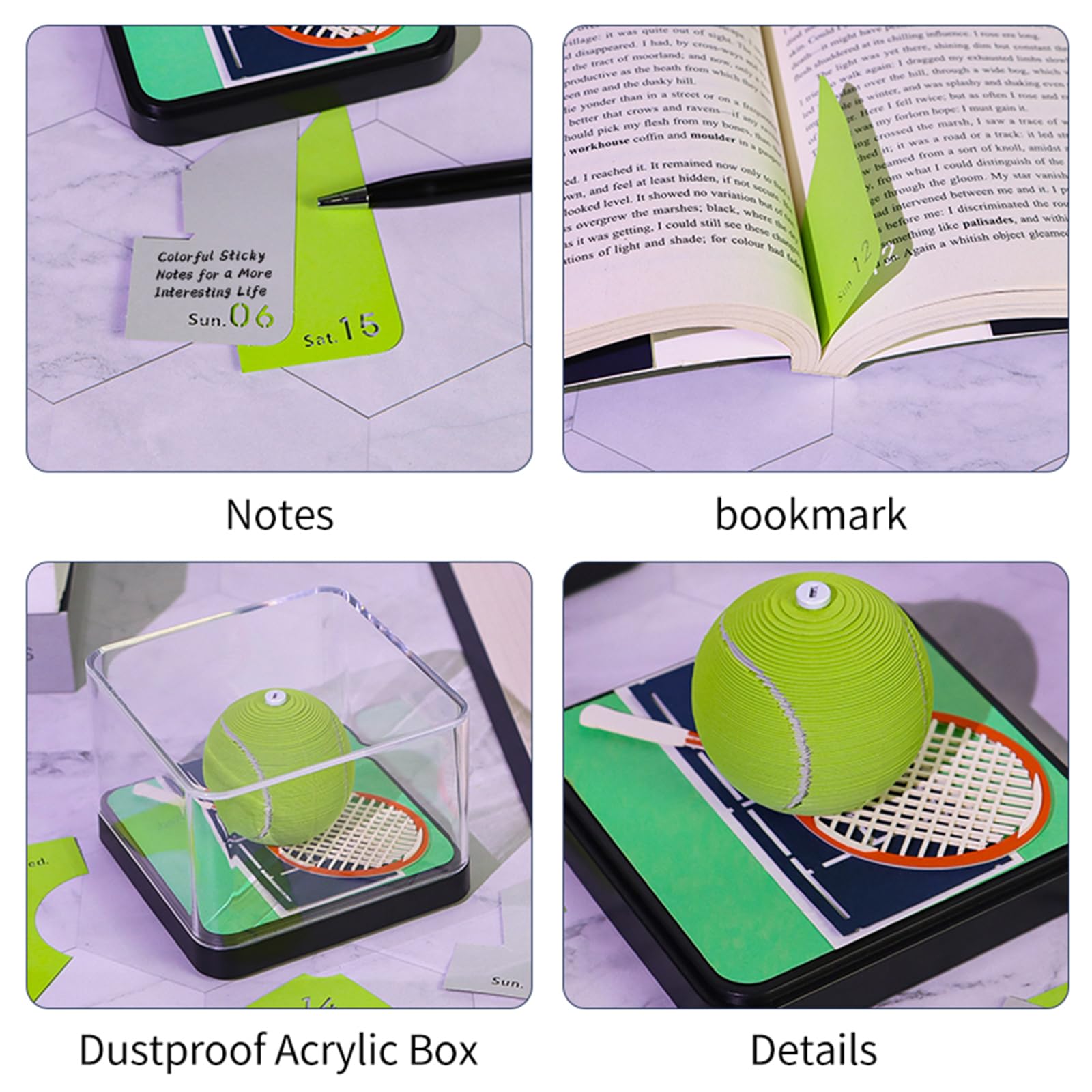3D Calendar - Tennis - 3D Calendar