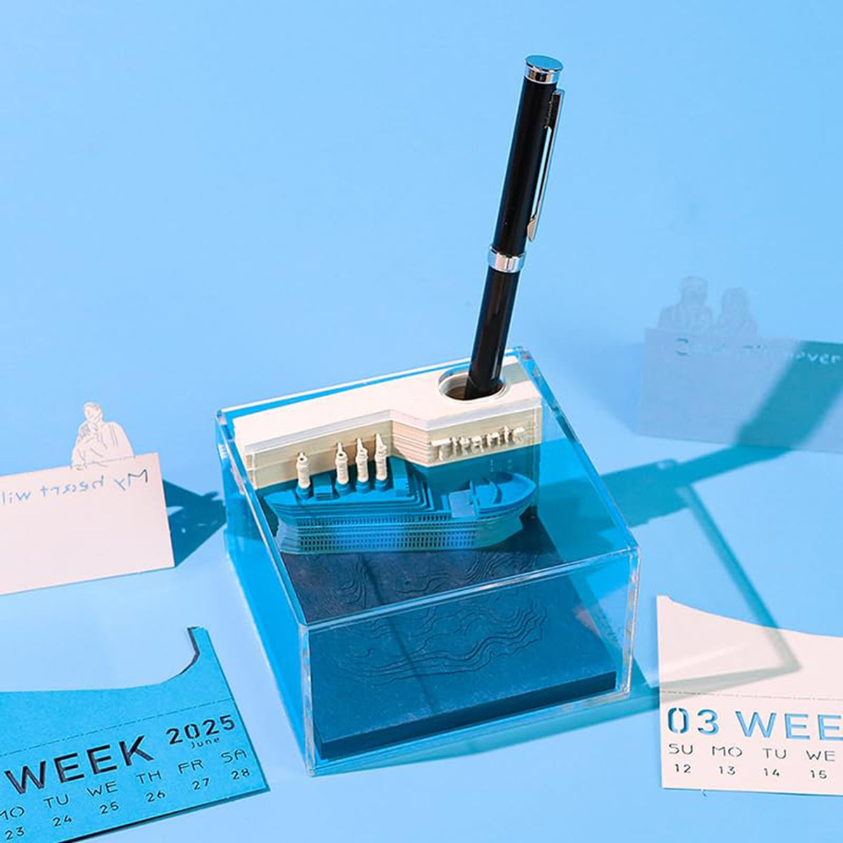 3D Calendar 2026 - Titanic - 3D Calendar